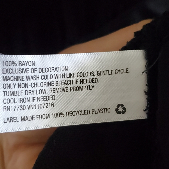 Mossimo Supply co. Boho black dress - Picture 5 of 7